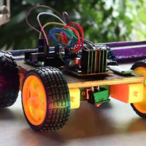 arduino bluetooth controlled robot car kit 4 wheel